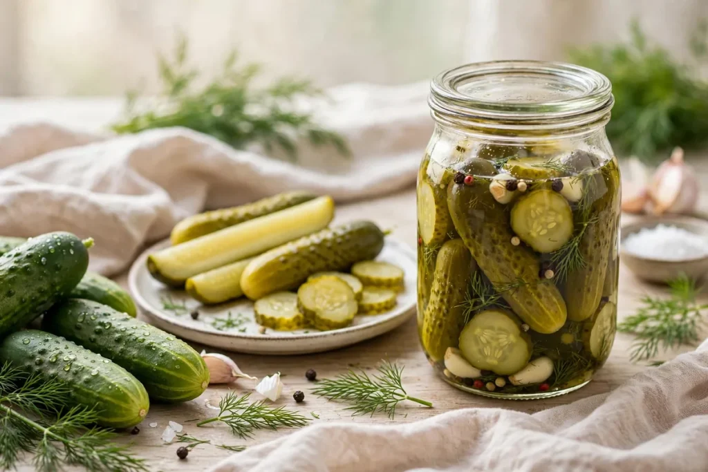 Pickle Calories: Dill, Sweet, Spears & Pickle Juice